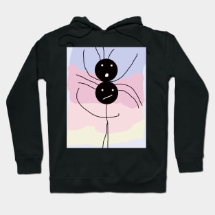 Kids Messing Around Stick Figure Hoodie